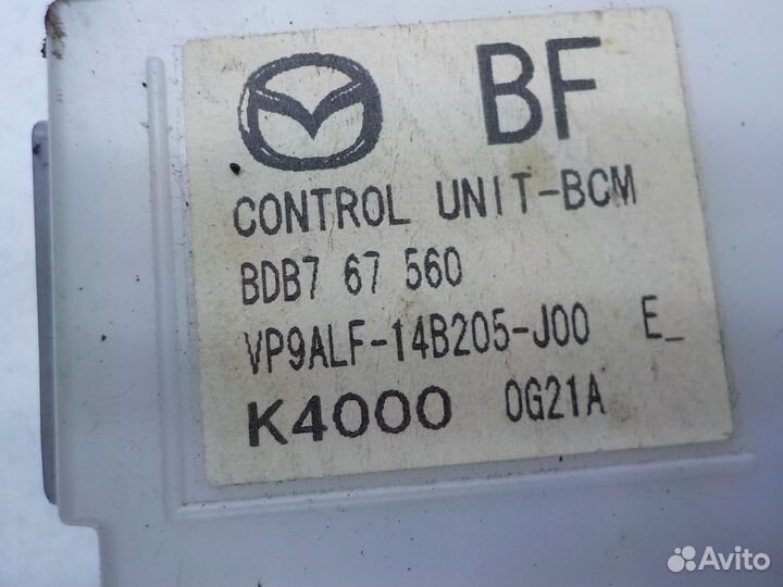 Блок управления климатом Mazda 3 BL 2009