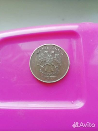 Заводской брак монета