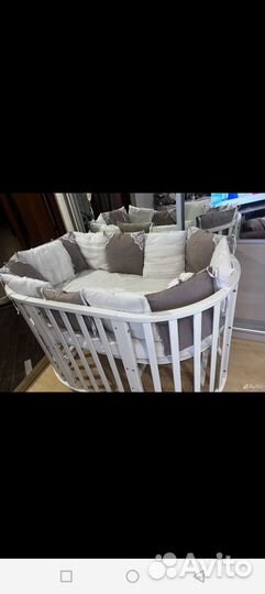 Бортики и балдахин в кроватку