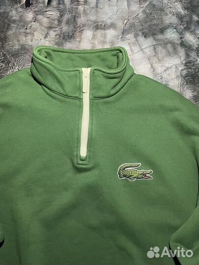 Кофта 1/4 zip Lacoste оригинал