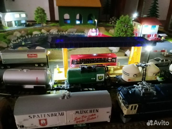 Макет железной дороги 1 160 N масштаб