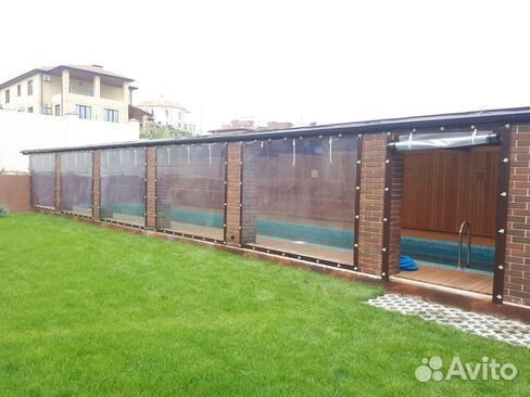 Мягкие окна для беседок, террас, летних кафе