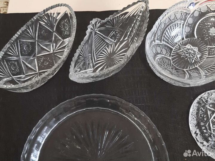 Хрусталь и стекло различные