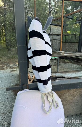 Ростовой костюм зебры