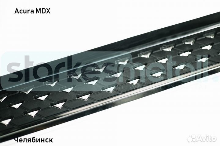 Пороги подножки Acura MDX Classik