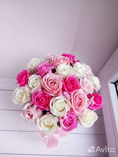 Букет 23 мыльные розы