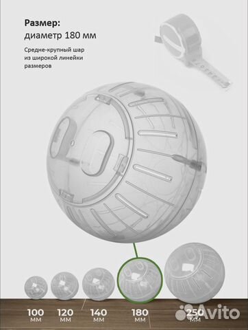 Прогулочный шар для крыс