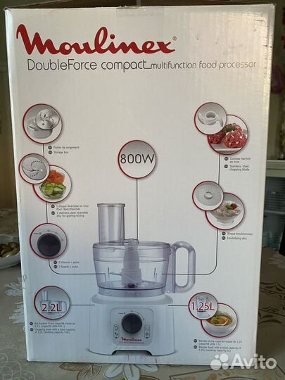 Кухонный комбайн moulinex новый