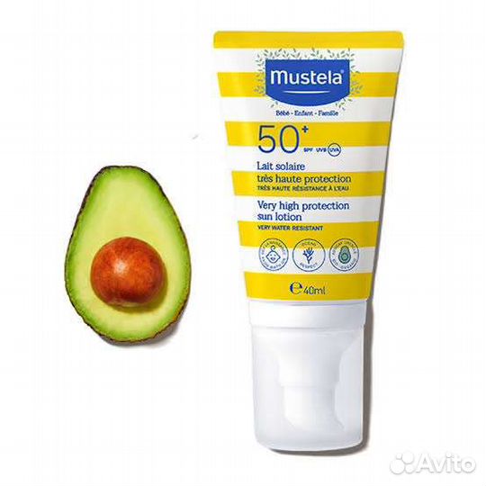 Солнцезащитный лосьон Mustela SPF 50+ 40мл