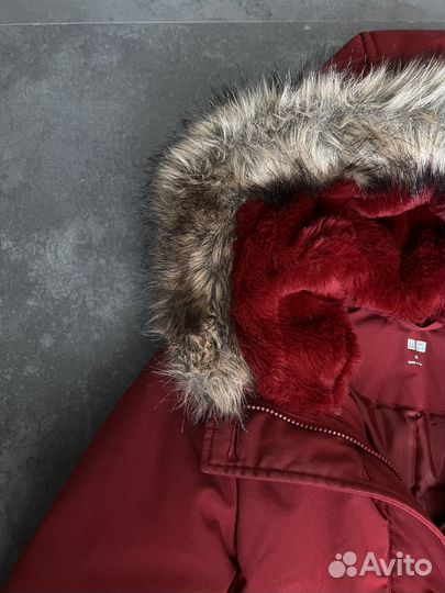 Пуховик парка uniqlo