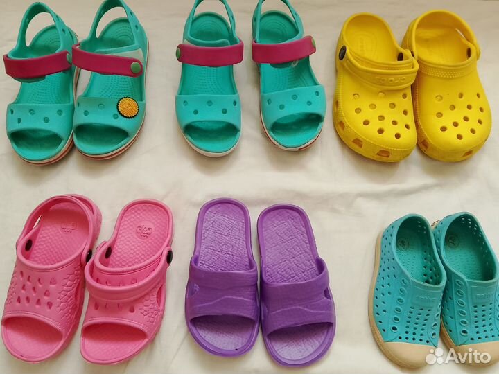 Crocs/Кроксы/Сандалии р 24 31