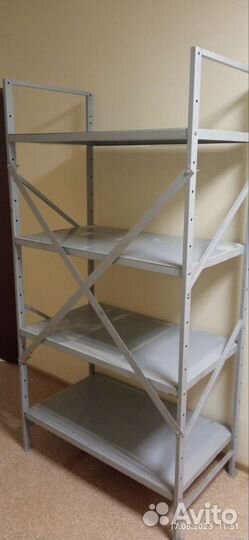 Стеллаж разборный металлический 2.0*1.1*0.6