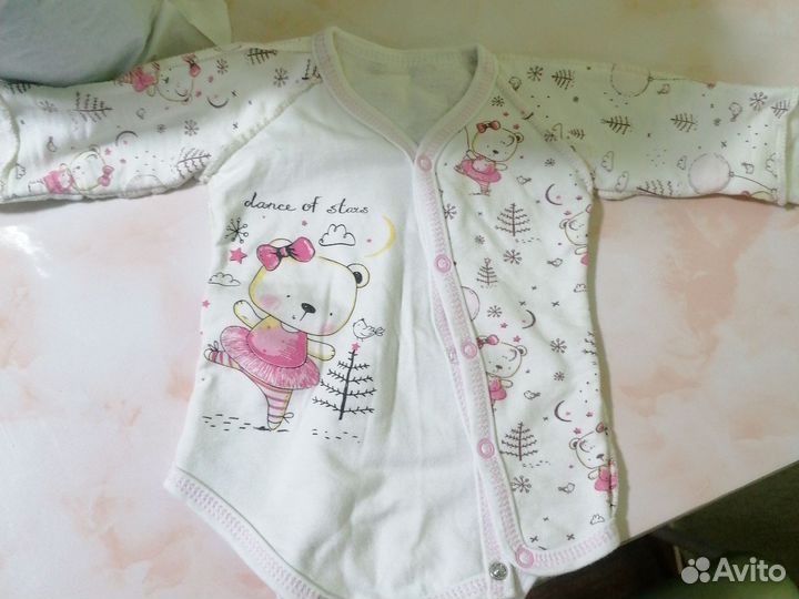 Вещи пакетом для девочки 56-62