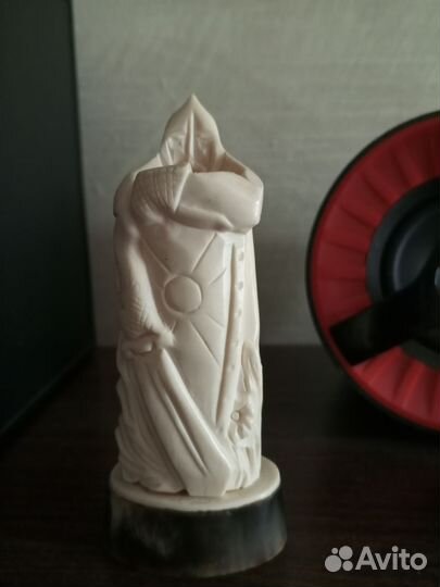 Карандашница резьба по кости