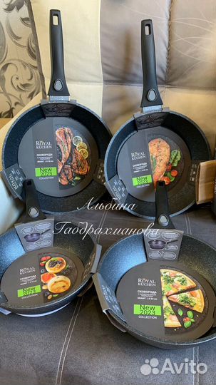Кастрюли и сковородки royal kuchen магнит