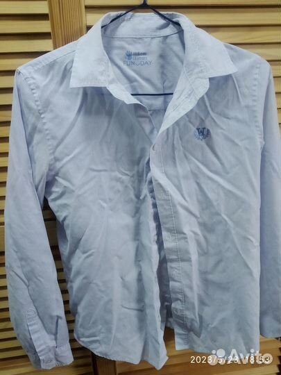 Рубашка школьная