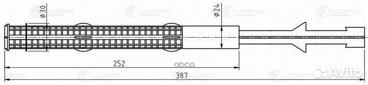 Осушитель конд. для а/м Audi Q7 (06) /VW Touareg