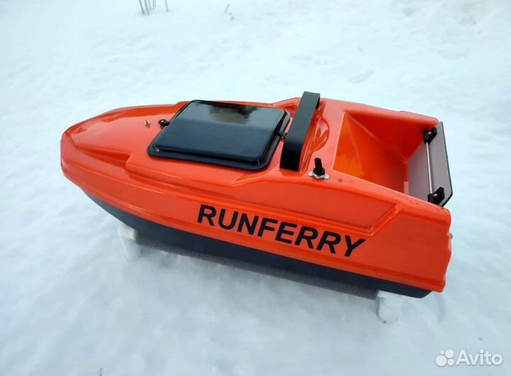 Прикормочный карповый кораблик Runferry Solo Mini