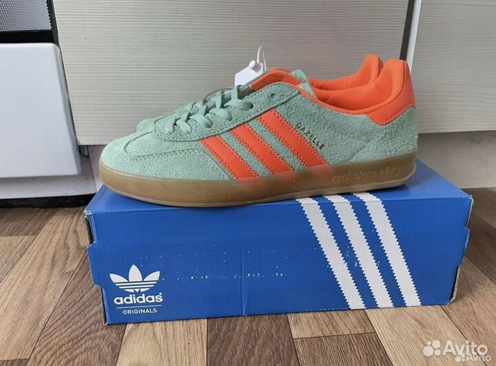 Кроссовки Adidas Gazelle Indoor pulse mint