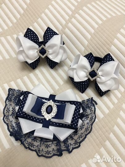 Школьные бантики и галстук