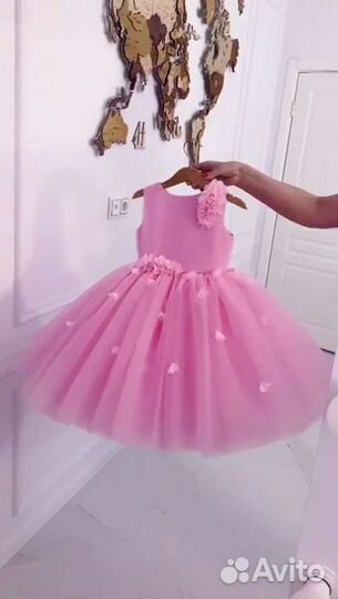 Платье на девочку 4-6 лет. Прокат