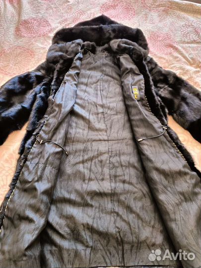 Шуба норковая 42 44 бу