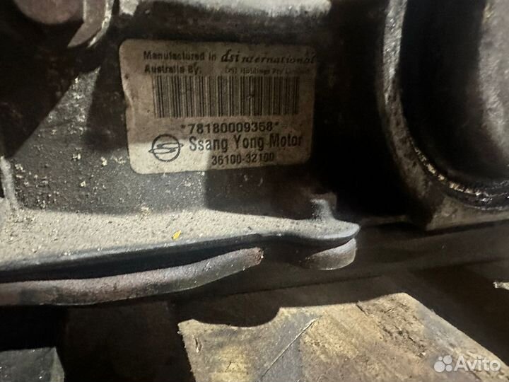 АКПП BTR M78 6 ст. на D20DT. SsangYong Actyon