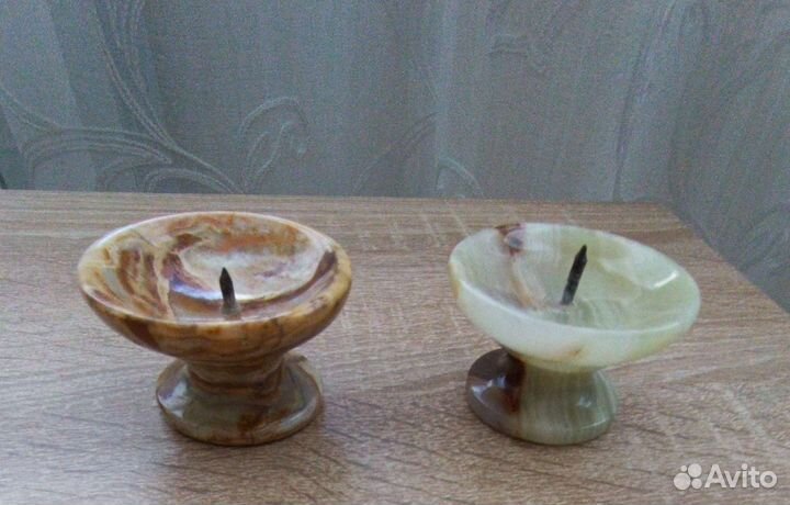 Подсвечник из оникса