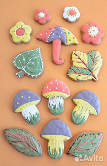 Имбирные пряники, топперы в наличии