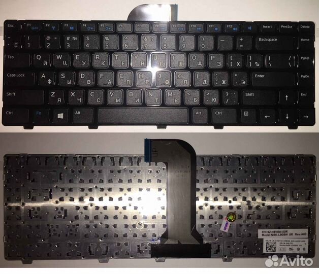 Клавиатура Dell 3421 14R-2158 5421 V2421 15Z 5523