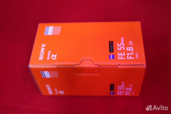 Sony SEL-55F18Z 55mm F1.8 Новый