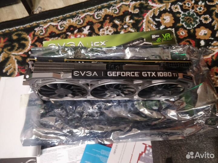 Видеокарта evga GeForce GTX 1080 Ti FTW3 gaming