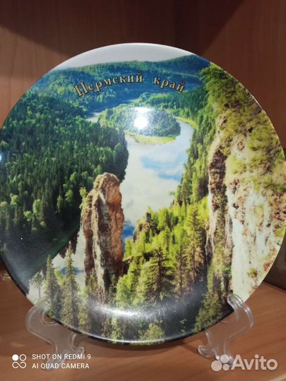 Тарелка декоративная ифз