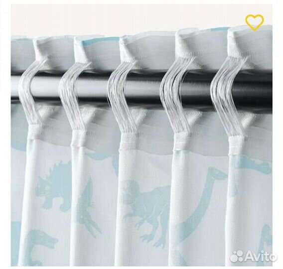 Гардины Икеа иэттелик IKEA jattelik