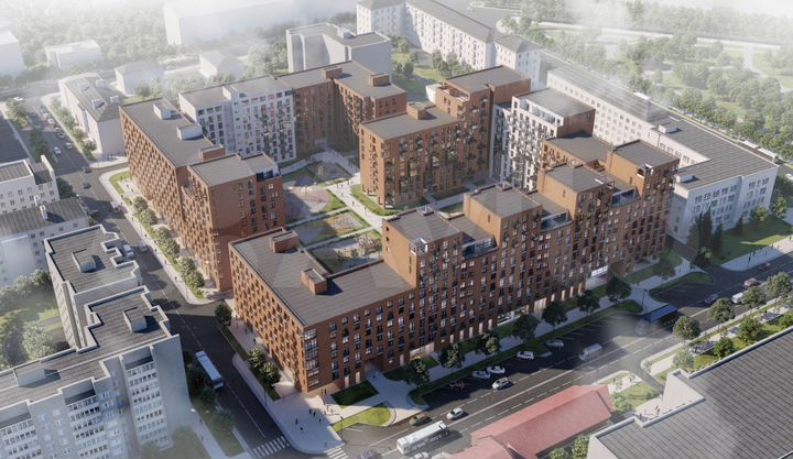 2-к. квартира, 57 м², 2/11 эт.