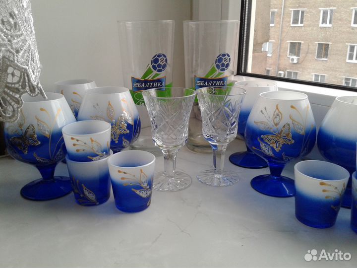 Фужер.рюмки.стаканы.лафитники