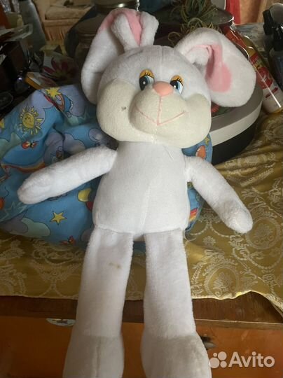 Мягкая игрушка заяц