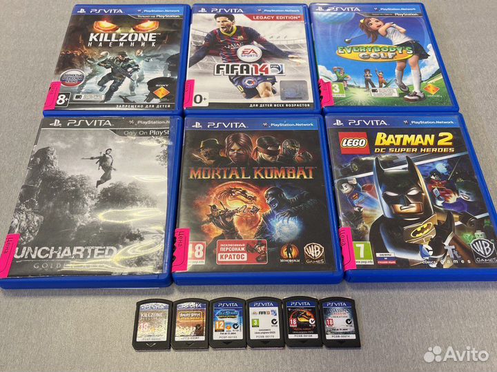Игры картриджы PS Vita