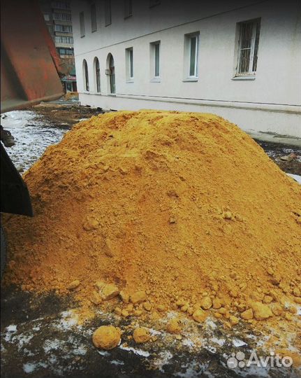 Песок карьерный с доставкой