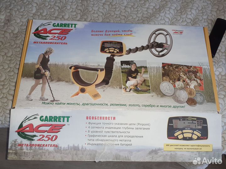 Металлоискатель garrett ace 250