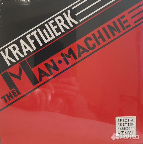 Kraftwerk The ManMachine/Limited Ed, Red Vinyl
