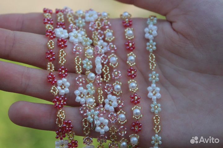 Украшения из бисера на заказ