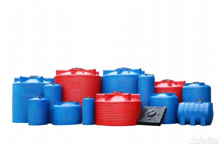 Емкость горизонтальная от завода PT GL 2 куба