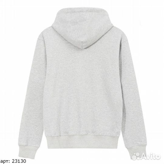 Худи Carhartt lil white logo серый