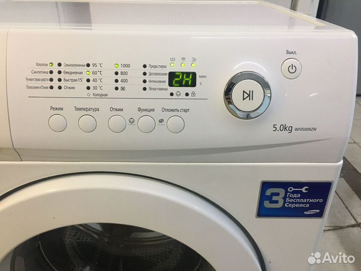 Стиральная машна Samsung. Гарантия и доставка