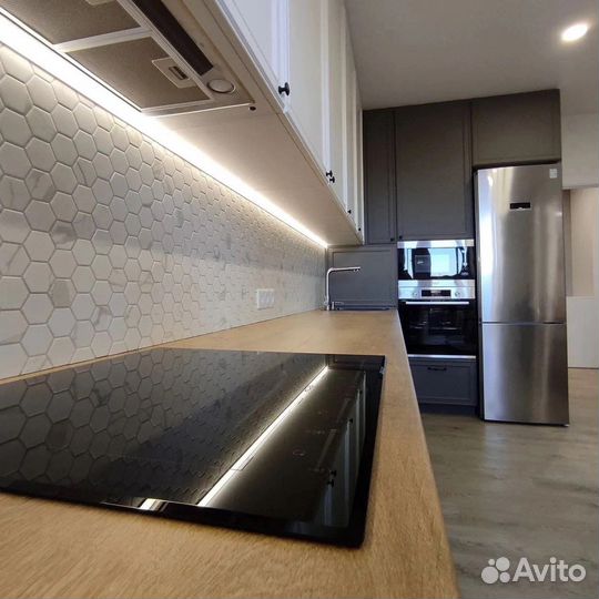 Кухонный гарнитур до потолка в рассрочку