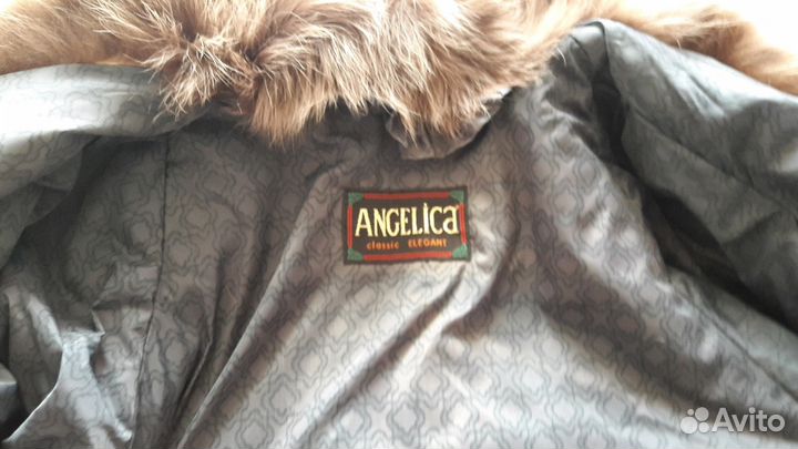 Шуба нутрия (воротник и манжеты песец)