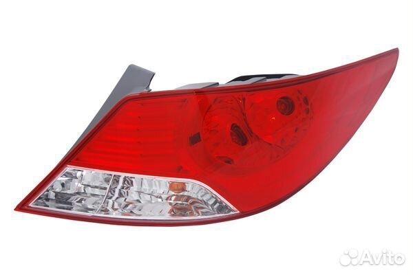 Фонарь задний Hyundai Solaris Accent