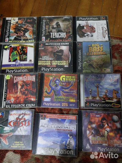 Игры на sony ps1