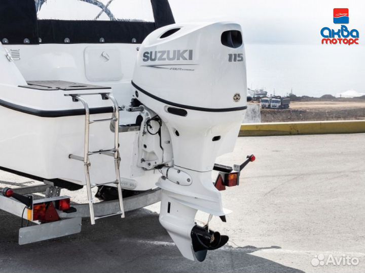 Лодочный мотор Suzuki (Сузуки) DF115BTL белый